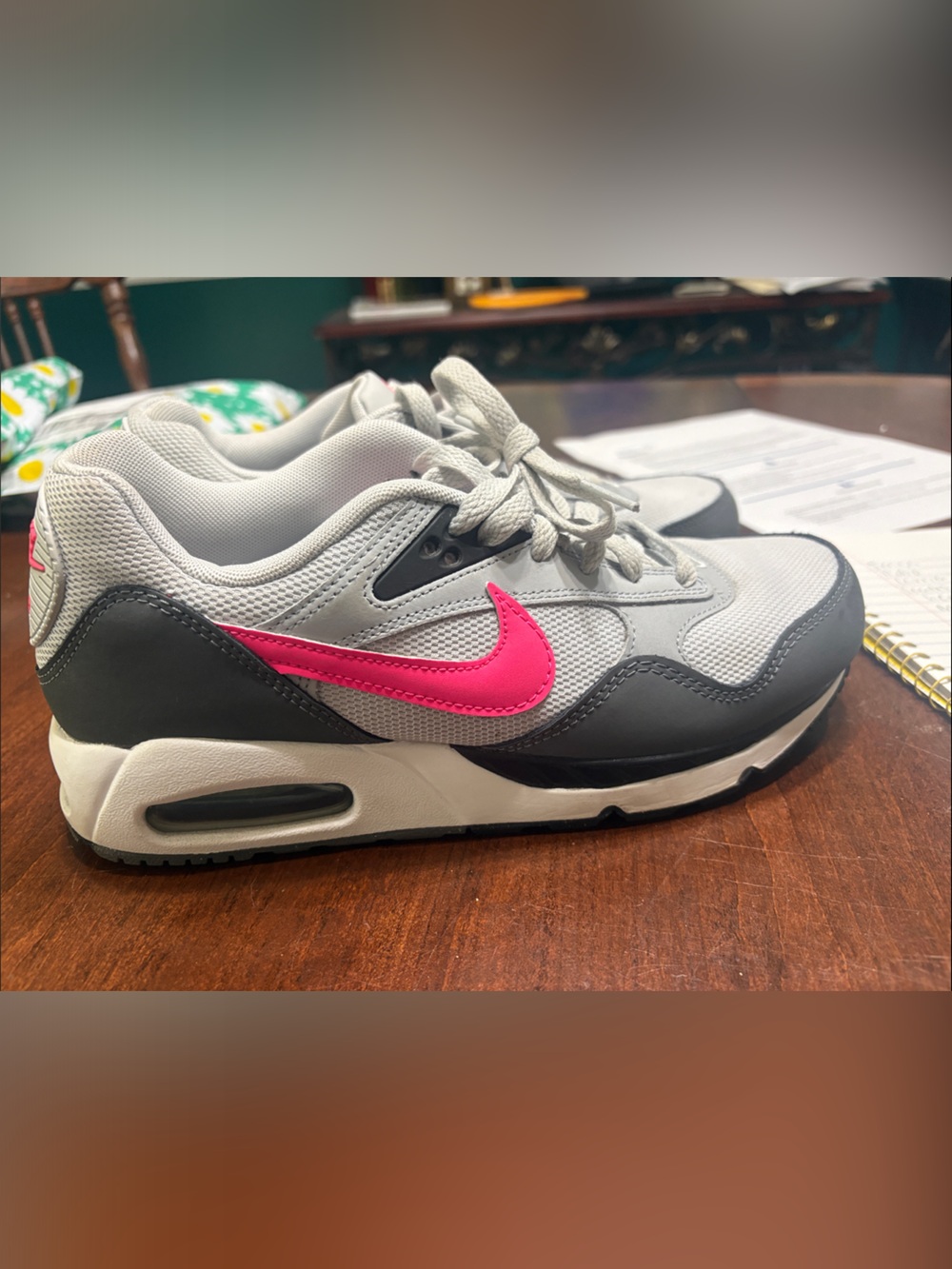 Nike Women's Air Max Correlate Pink & Grey Sneakers